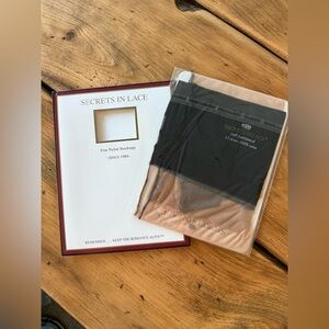 ♥️ Secrets In Lace Seamed Stockings